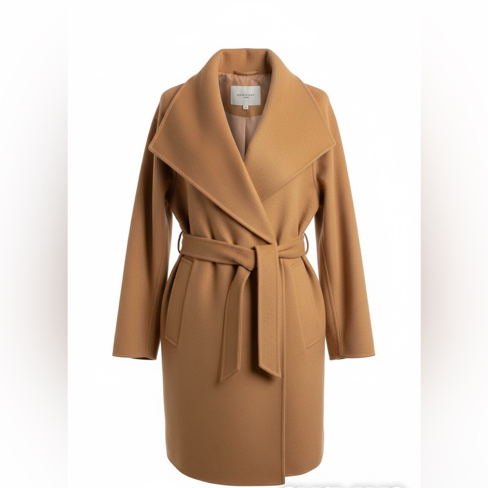 Zara wrap coat M